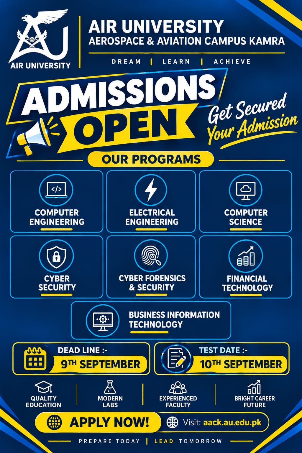 new admission fall
